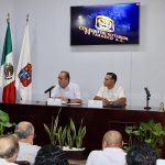 FIRMA DE CONVENIO CON EL PRESIDENTE DEL TRIBUNAL SUPERIOR DE JUSTICIA, LIC. CARLOS EFRAÍN RESÉNDEZ BOCANEGRA