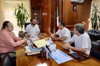 10 – REUNIÓN CON EL CONSEJERO JURÍDICO DEL ESTADO, EL DR. JESÚS MANUEL ARGÁEZ DE LOS SANTOS