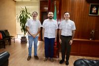 11 – REUNIÓN CON EL CONSEJERO JURÍDICO DEL ESTADO, EL DR. JESÚS MANUEL ARGÁEZ DE LOS SANTOS