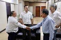 5 – REUNIÓN CON EL CONSEJERO JURÍDICO DEL ESTADO, EL DR. JESÚS MANUEL ARGÁEZ DE LOS SANTOS