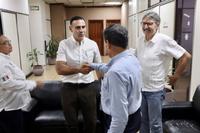 6 – REUNIÓN CON EL CONSEJERO JURÍDICO DEL ESTADO, EL DR. JESÚS MANUEL ARGÁEZ DE LOS SANTOS