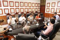 22 – REUNIÓN CON LA PRESIDENTA MUNICIPAL DE CUNDUACÁN, LIC. MARÍA DE LA CRUZ LÓPEZ, JUNTO CON NOTARIOS DE CUNDUACÁN