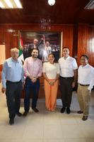 25 – REUNIÓN CON LA PRESIDENTA MUNICIPAL DE CUNDUACÁN, LIC. MARÍA DE LA CRUZ LÓPEZ, JUNTO CON NOTARIOS DE CUNDUACÁN