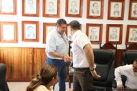 8 – REUNIÓN CON LA PRESIDENTA MUNICIPAL DE CUNDUACÁN, LIC. MARÍA DE LA CRUZ LÓPEZ, JUNTO CON NOTARIOS DE CUNDUACÁN